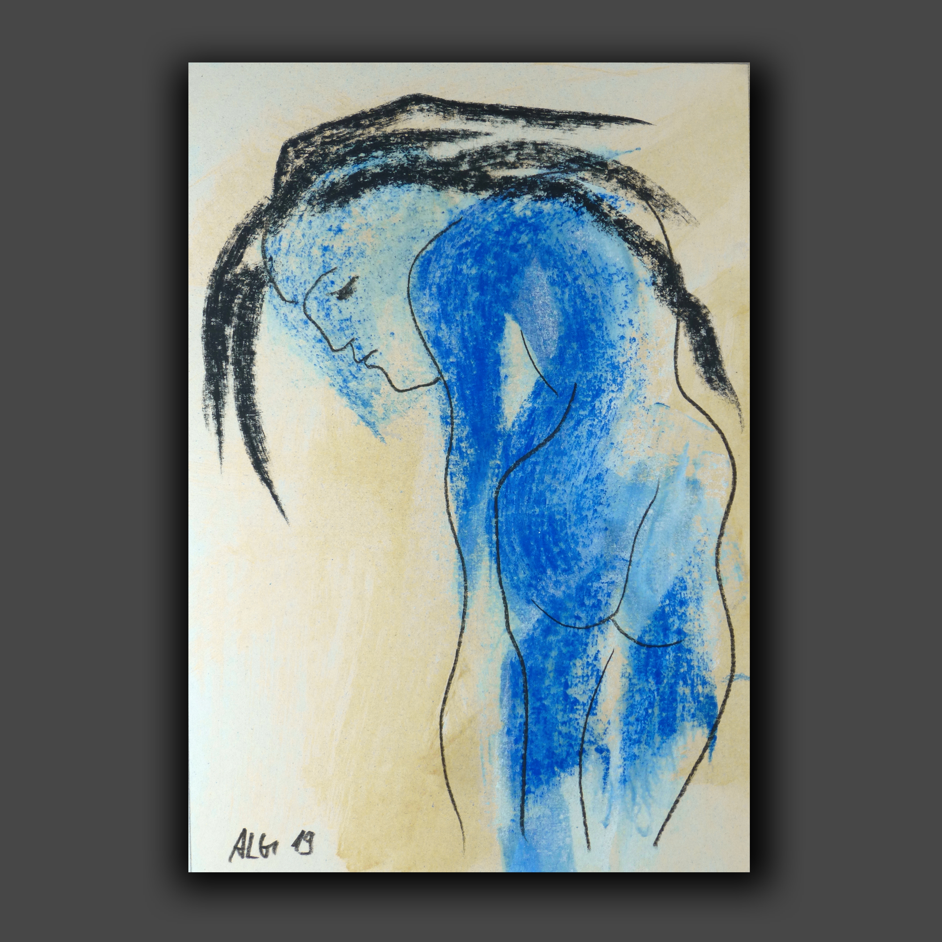 Drawing \ Charcoal chalk pastel